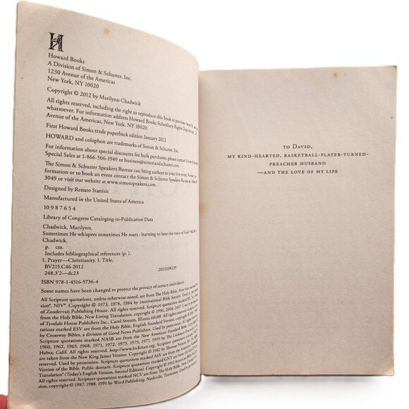 Sometimes He Whispers Sometimes He Roars: Learning to Hear the Voice of God - Picture 2 of 6